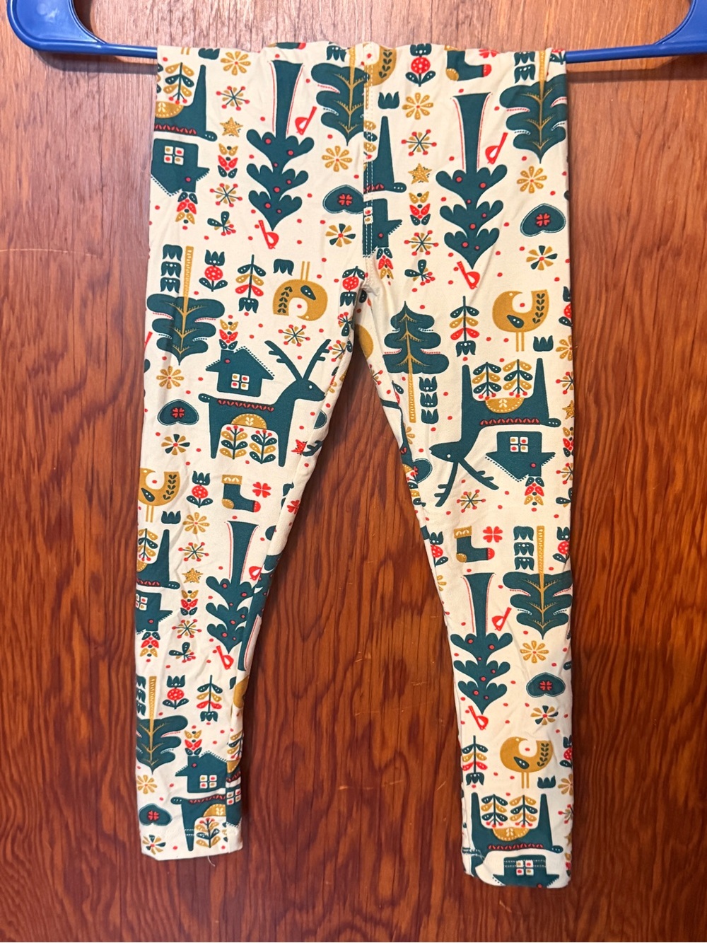 LLR kids leggings - holiday print